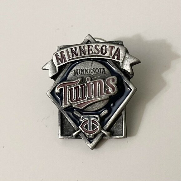Vtg Minnesota Twins MLB Baseball Pin - Picture 7 of 8